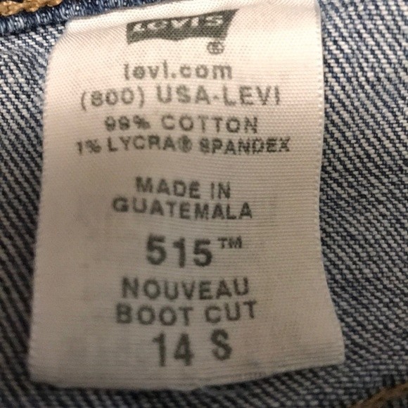 Vintage Y2K 2004 Levi's Jeans 515 women’s Nouveau Boot Cut Stretch Size 14 S - Picture 10 of 16